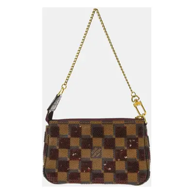 Louis Vuitton Damier Ebene Mini Pochette Accessoires Handbag