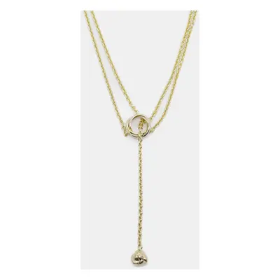 Cartier 18K Yellow, Rose, White Gold Trinity Chain Necklace