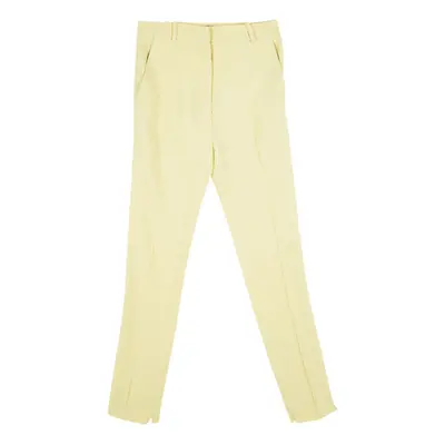 Balenciaga Yellow High Waist Tapered Pants