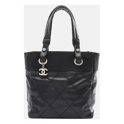 Chanel Black Small Paris-Biarritz Tote