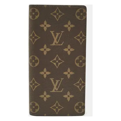 Louis Vuitton Monogram Canvas Brazza Wallet