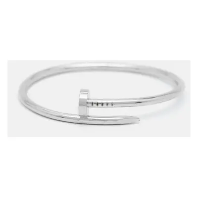 Cartier Juste Un Clou 18k White Gold Classic Bracelet