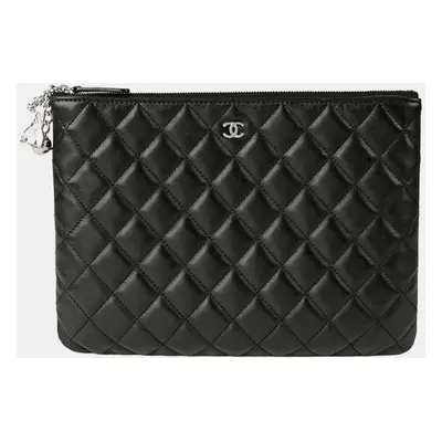 Chanel New Medium CC Logo Clutch