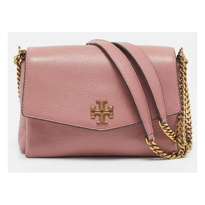 Tory Burch Pink Leather Kira Shoulder Bag