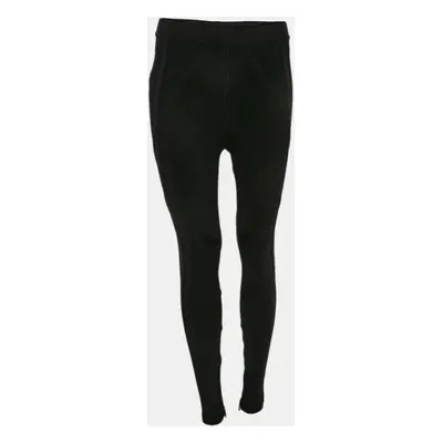 Herve Leger Black Stretch Knit Leggings