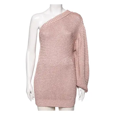 Stella McCartney Pink Knit One Shoulder Jumper