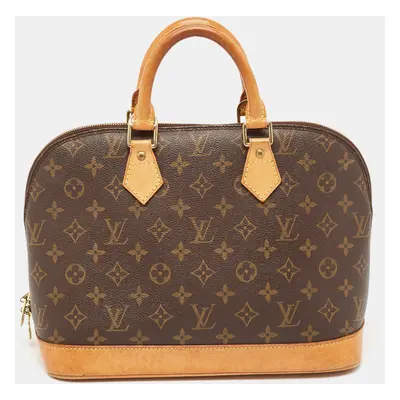 Louis Vuitton Monogram Canvas Alma PM Bag