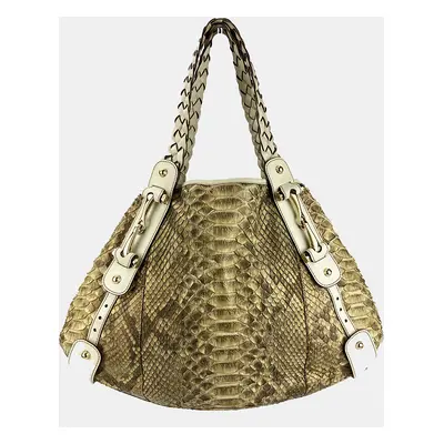 Gucci Python Pelham Shoulder Bag