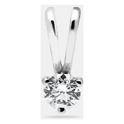 The Diamond Edit Lab Grown Diamond 0.32 ct White Gold Pendant