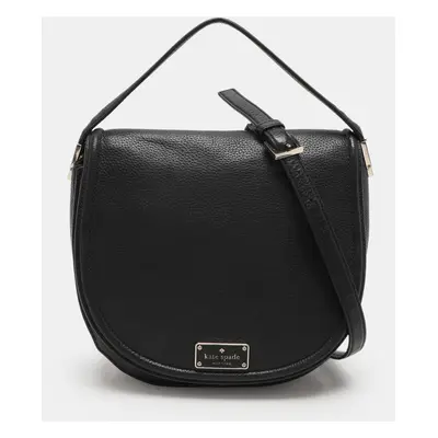 Kate Spade Black Leather Oliver Street Lilly Crossbody Bag