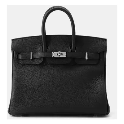 Hermes Black Togo Leather Birkin Bag