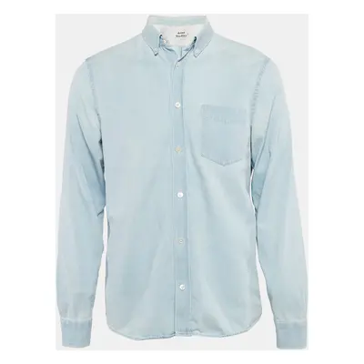 Acne Studios Blue Isherwood Denim Long Sleeve Shirt