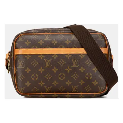 Louis Vuitton Brown Monogram Reporter PM