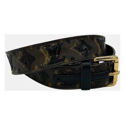 Louis Vuitton Monogram Sequin Eclipse Belt