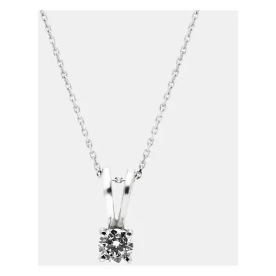 The Diamond Edit Lab Grown Diamond 0.33 ct White Gold Pendant Necklace