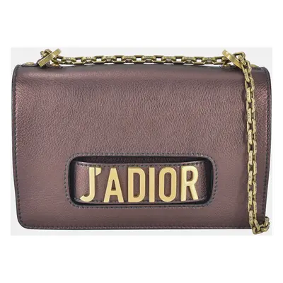 Dior Purple Medium J'Adior Chain Flap