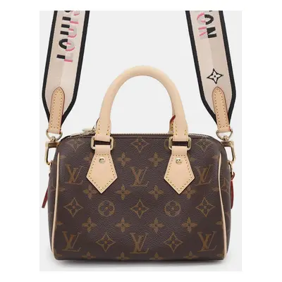 Louis Vuitton Noir Monogram Canvas Speedy Bandouliere Shoulder Bag