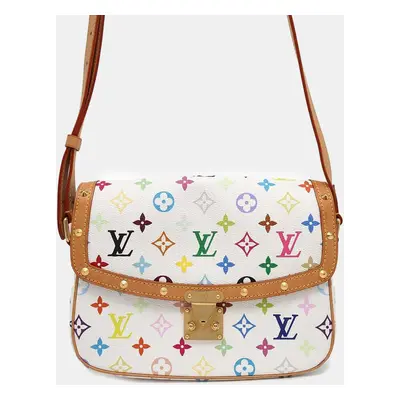 Louis Vuitton Monogram Multicolor Sologne Blanc Bag