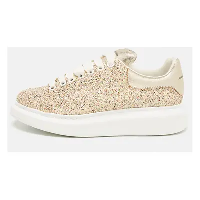 Alexander McQueen Multicolor Sparkle Glitter Oversized Sneakers Size