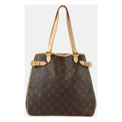 Louis Vuitton Monogram Batignolles Vertical Tote Handbag