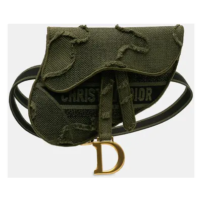 Dior Camouflage Saddle Belt Bag