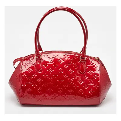 Louis Vuitton Rouge Grenadine Monogram Vernis Montana Bag