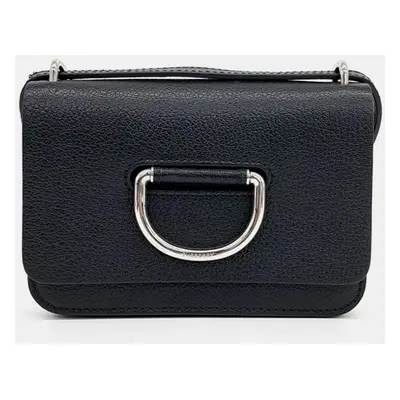 Burberry Black Leather D-ring Crossbody Bag