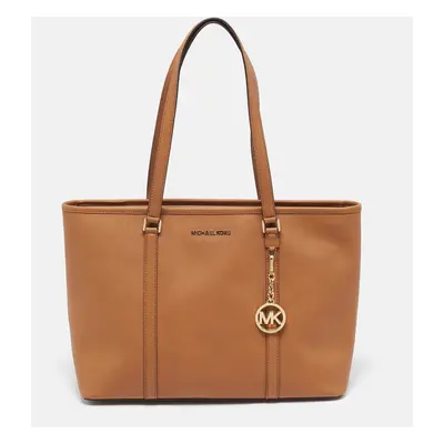 MICHAEL Michael Kors Brown Coated Canvas Sady Carryall Tote