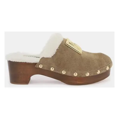 Dolce & Gabbana Brown Suede Mules Women’s IT 37.5