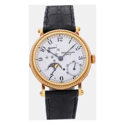 Pre-Owned Patek Philippe Moonphase Men's Watch mm