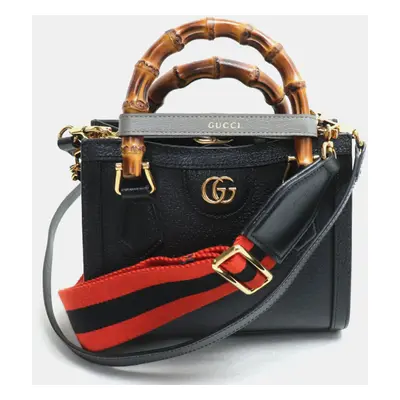 Gucci Black Diana Tote Bag