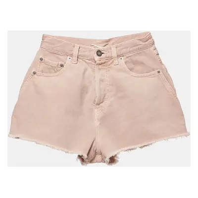 Saint Laurent Vintage Pink Denim Shorts Waist 24"