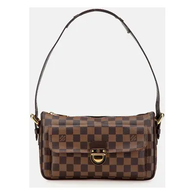 Louis Vuitton Brown Damier Ebene Ravello GM Shoulder Bag