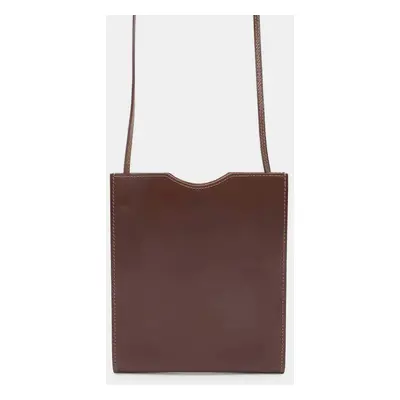 Hermes Brown Box Calf Leather Onimetu Bag