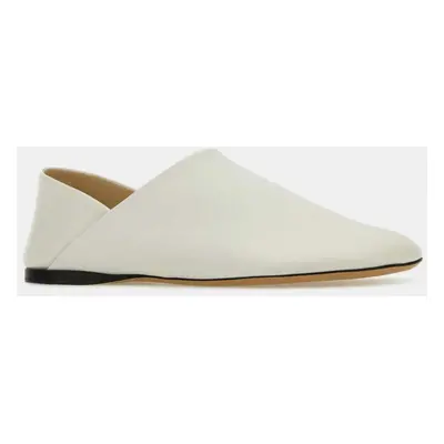 Loewe White Leather Toy Loafers Women’s IT