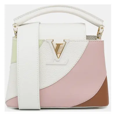 Louis Vuitton Pink Taurillon Gelato Mini Capucines