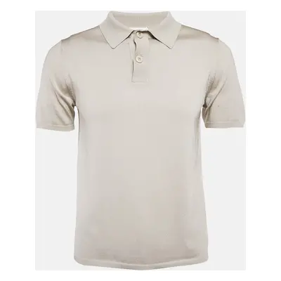 Sandro Grey Jersey Polo T-Shirt