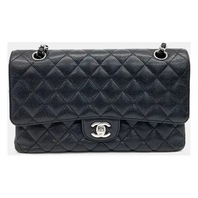 Chanel Black Leather Classic Medium bag