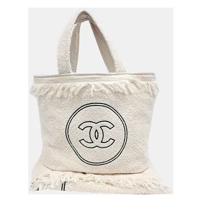 Chanel beach shoulder bag