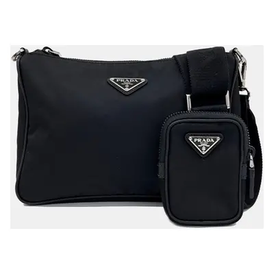 Prada Black Nylon Crossbody Bag