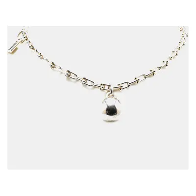 Tiffany & Co. Sterling Silver HardWear Ball and Cadena Pendant Necklace