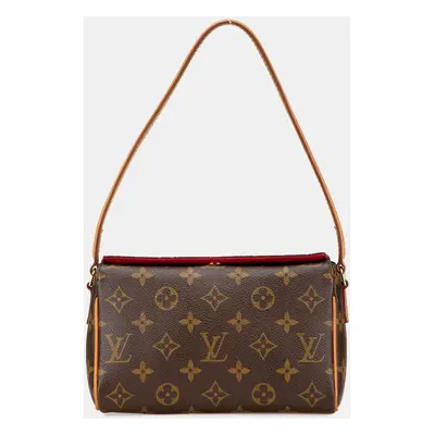 Louis Vuitton Brown Monogram Canvas Recital Shoulder Bag