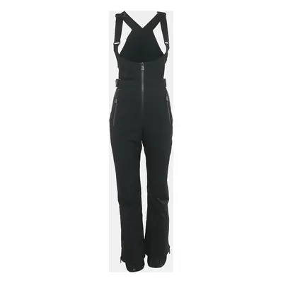 Moncler Grenoble Black Nylon Ski Jumpsuit