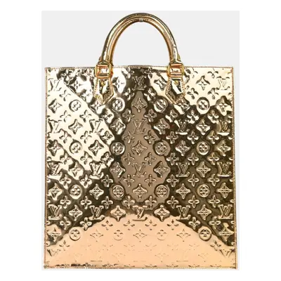 Louis Vuitton Gold Monogram Miroir Sac Plat Tote Bag