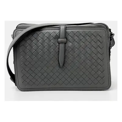 Bottega Veneta Grey Leather chain shoulder bag