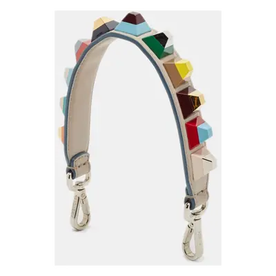 Fendi Multicolor Studded Mini Strap You Shoulder Strap