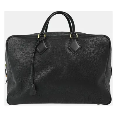 Hermes Black Fjord Plume Handbag