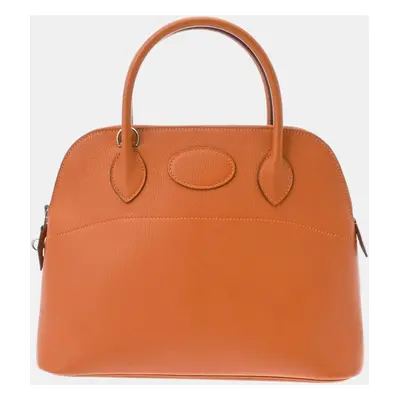 Hermes Potiron Chevre Bolide Handbag