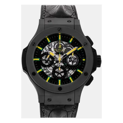 Hublot Black Titanium Big Bang Automatic Men's Wristwatch mm