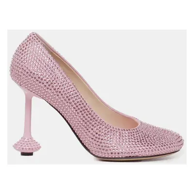 Loewe Bonbon Calfskin Toy Pumps with Rhinestones Women’s IT